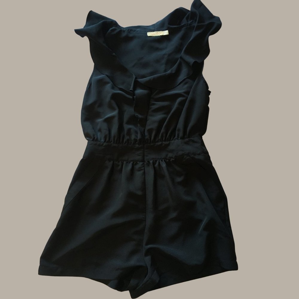 Pins and Needles black shorts romper 4